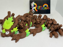 Forest Silas Guardian Dragon – 3D Printed Articulated Woodland Dragon