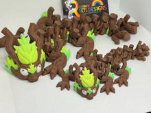 Forest Silas Guardian Dragon – 3D Printed Articulated Woodland Dragon