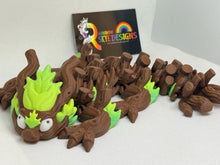 Forest Silas Guardian Dragon – 3D Printed Articulated Woodland Dragon