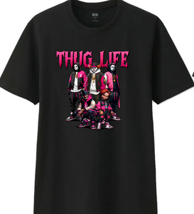 Thug life Pink T-shirt