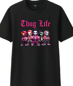 Thug life Pink T-shirt