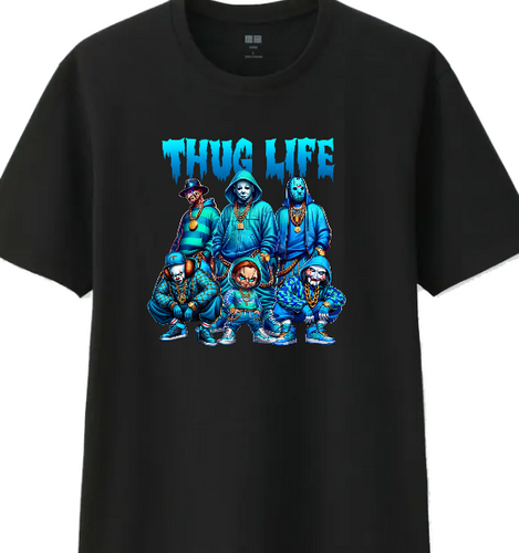 Thug life blue T-shirt