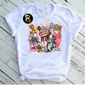 Tom and Jerry Sundae Tshirt