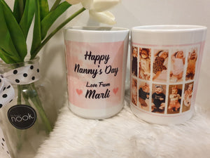 Mothers Day personalised Picture Mug.