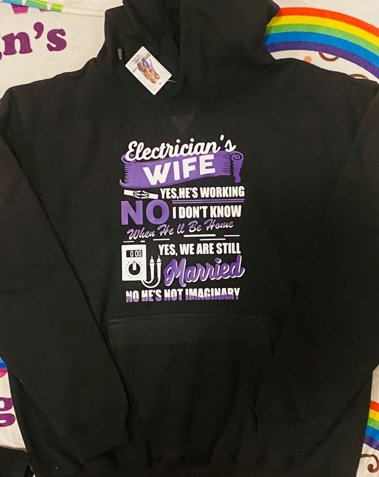 Electricians Wife Hoodie