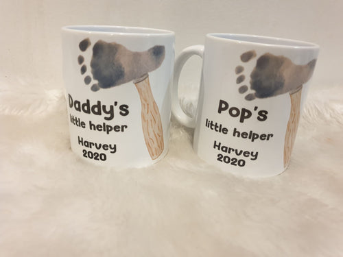 Daddy/Poppys Little Helper  Mug.