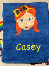 Emma Wiggle Personalised towel