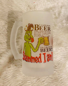 Slammed I Am! Beer Stein Mug