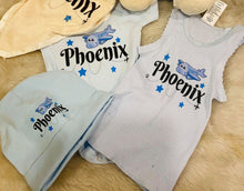 Newwborn Name Onesie Set