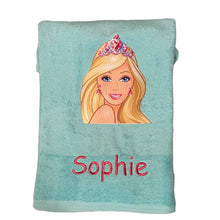 Barbie Personalised towel