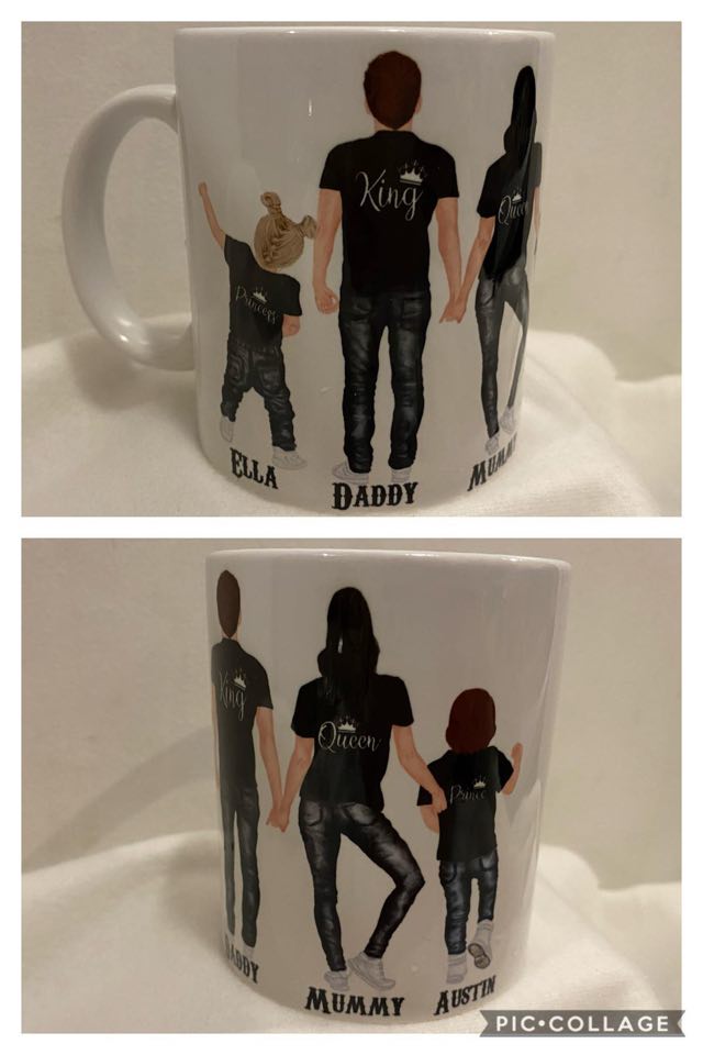 Family  Tshirt Design Mugs