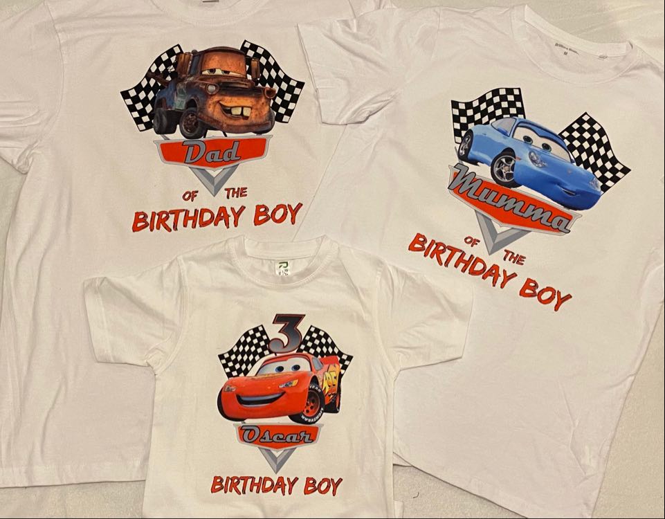 Cars family Birthday set