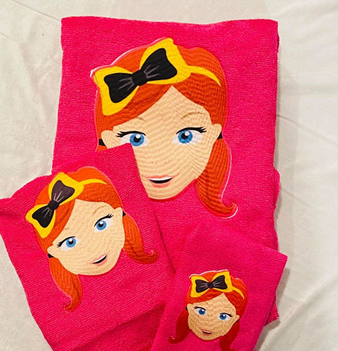 Emma Wiggle Personalised towel