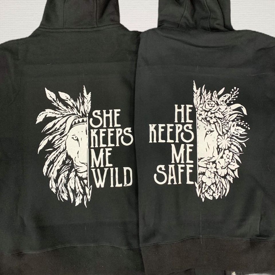 Keeps me wild Hoodie set