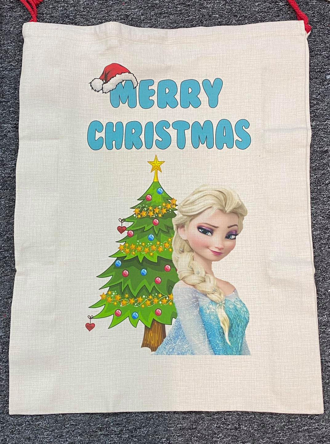Elsa xmas sack and stocking