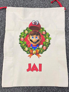 Custom Personalised Xmas Sacks