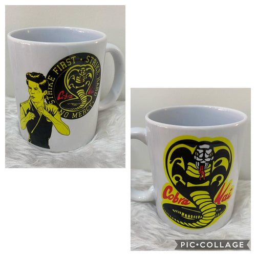 Cobra Kai karate coffee Mugs