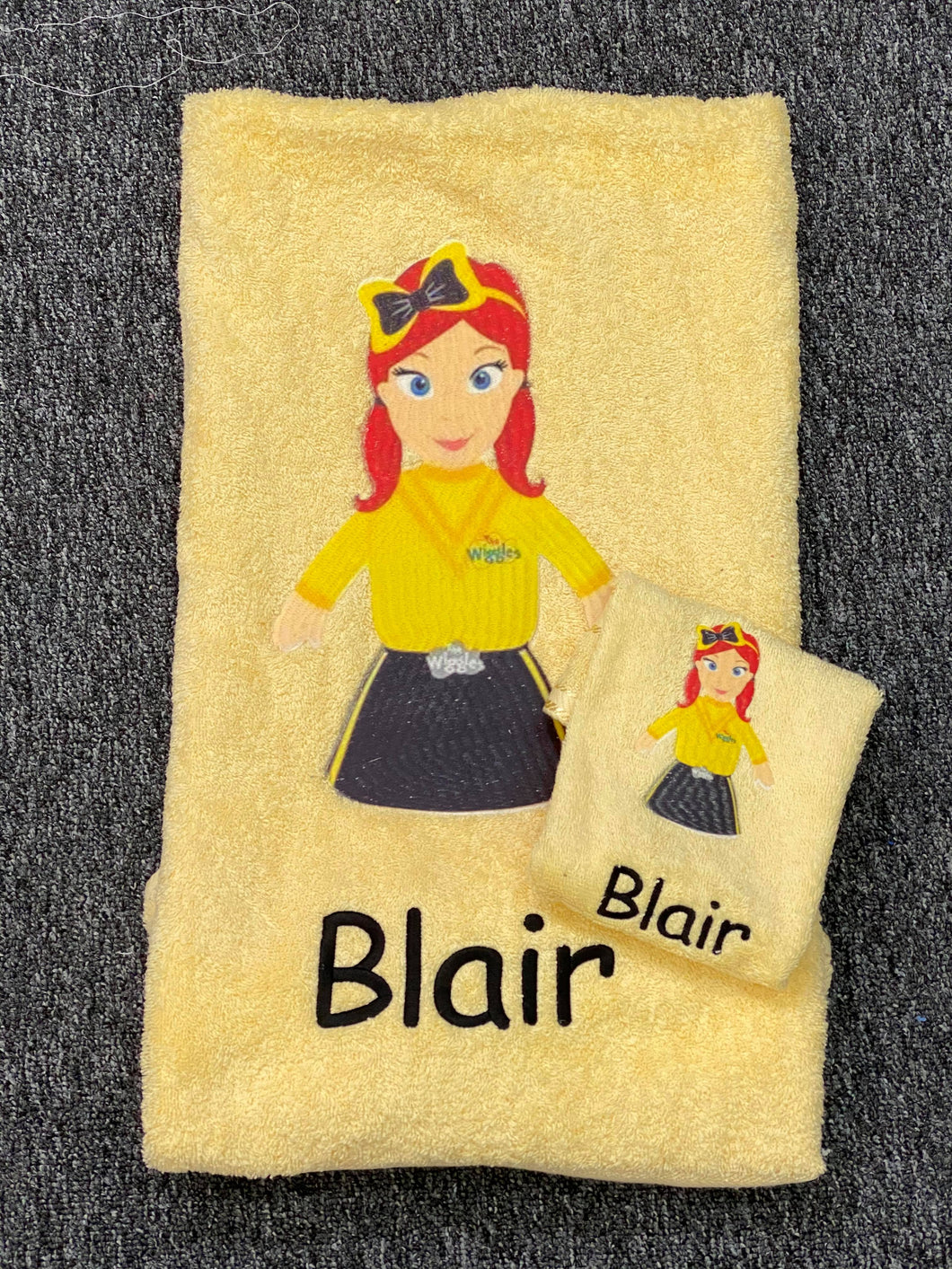 Emma Girl Personalised towel