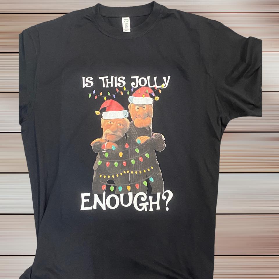 Is this jolly enough Muppet Xmas Tshirt