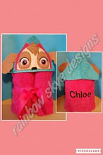 3D Paws Hooded Towels