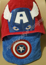 3D American Hooded Towel