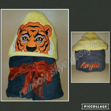 Tiger Hooded Towel