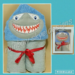Shark Hooded Towel