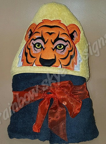 Tiger Hooded Towel
