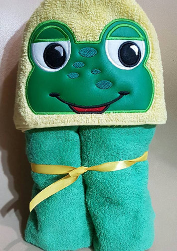 Frog Hooded Towel