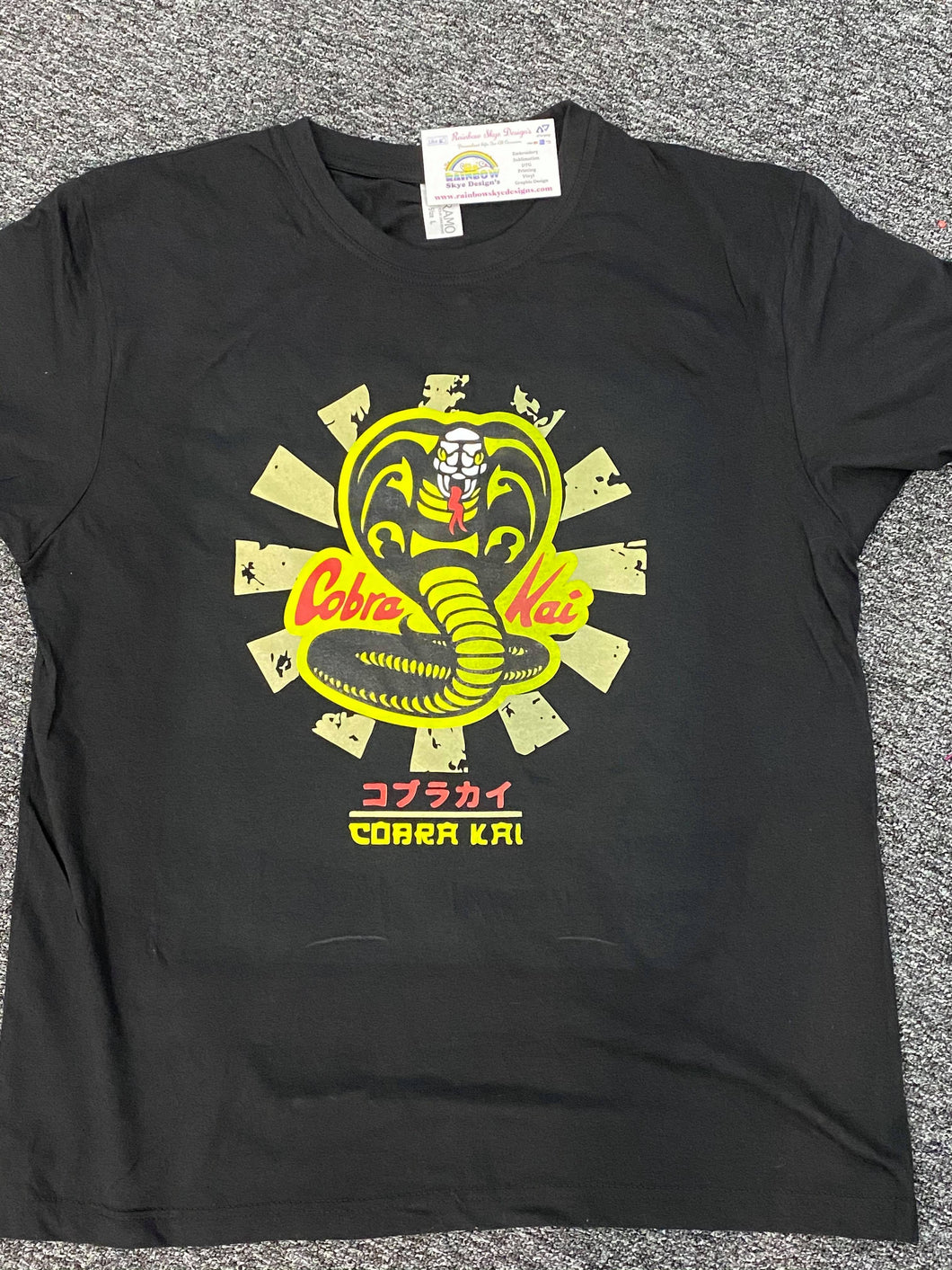 Cobra Kai Snake Kids Tshirt