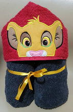 Simba The Lion Hooded Towel
