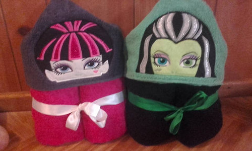 Scary High Hooded Towel