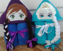 Frosty Girls Hooded Towels