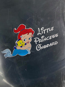 Little Princess Onboard Car decals