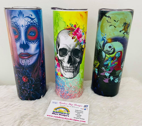 Glow in the dark 20oz tumblers