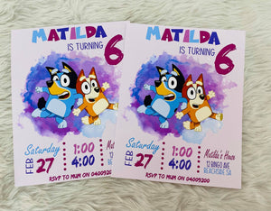 Party Invitations custom