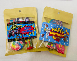 Party Custom Lolly Bags
