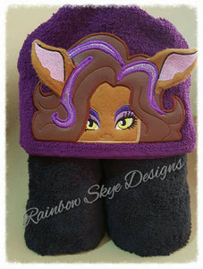 Scary High Hooded Towel