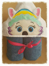 3D Paws Hooded Towels