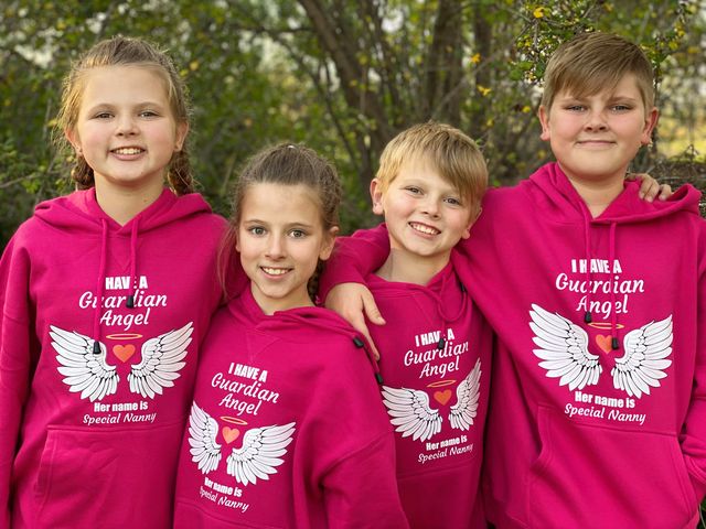 I have a Guardian Angel Hoodie