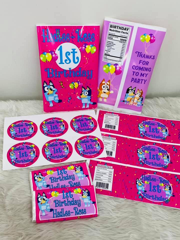 Bluey Girl Party Pack