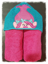 Pink Troll Hooded Towel