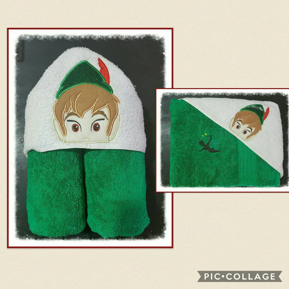 Magical Boy peter  Hooded Towel