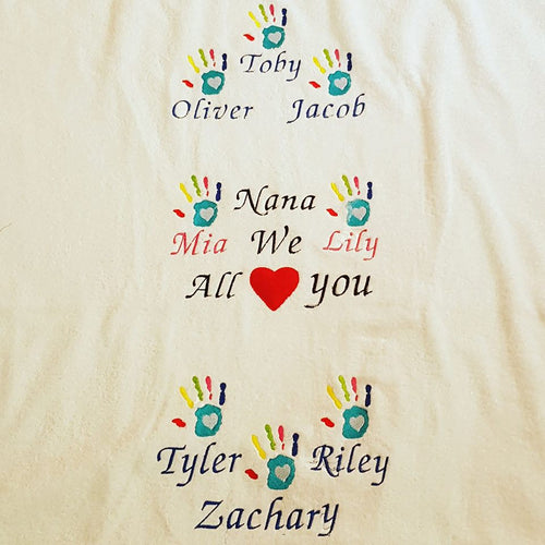 Mothers day we love you towels