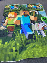 Minecraft 3pc  quilt cover custom sets