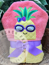 Pineapple Hooded Towels.