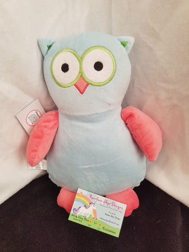 Hooty Lou the Blue/pink Owl