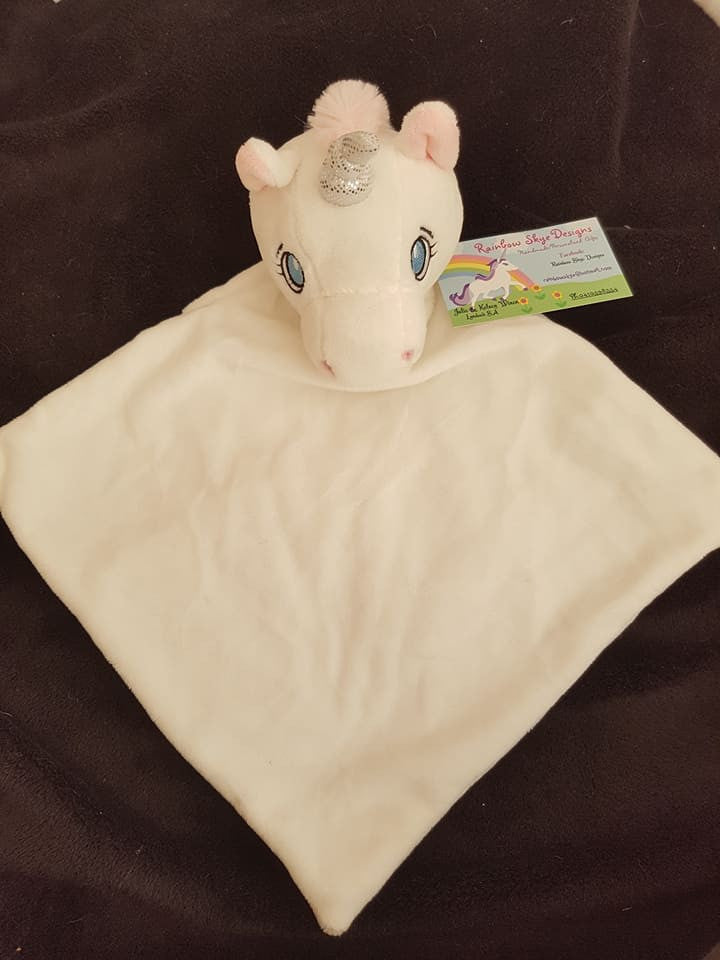 White Unicorn Comforter