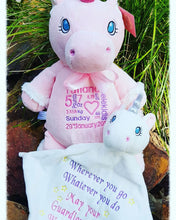 PInk Unicorn Teddy.