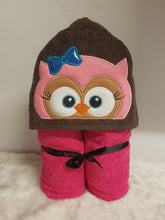 owl Hooded Towel